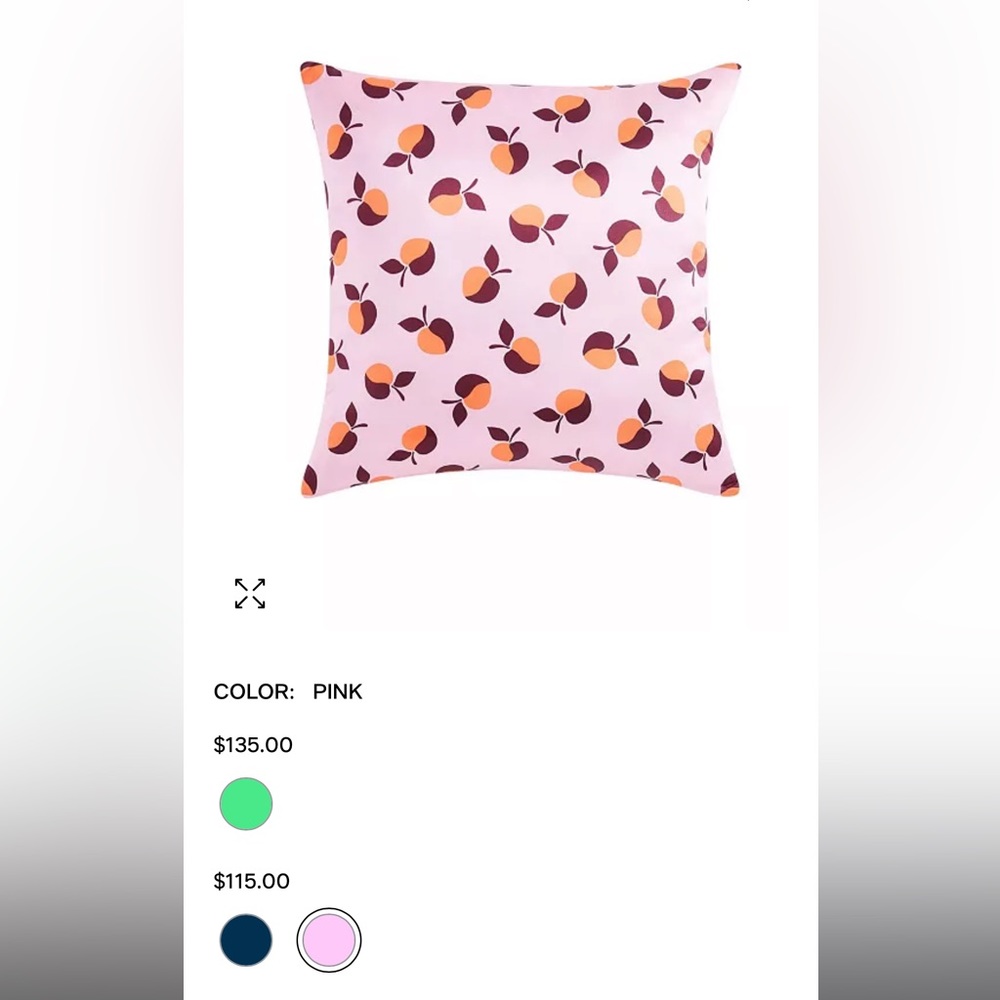 Kate spade decorative feather pillows